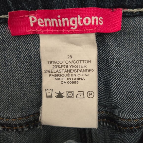 Penningtons 28W Straight Leg 5-Pocket Jeans - Picture 6 of 7